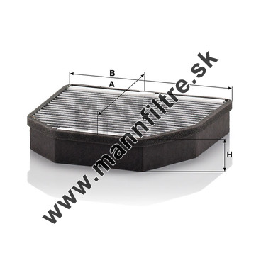 Kabínový filter MANN FILTER CUK 2241-2