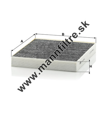 Kabínový filter MANN FILTER CUK 2252