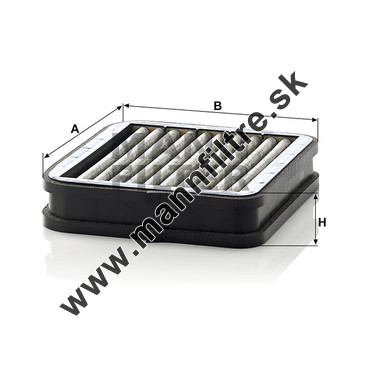 Kabínový filter MANN FILTER CUK 22 000-2