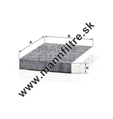 Kabínový filter MANN FILTER CUK 22 022
