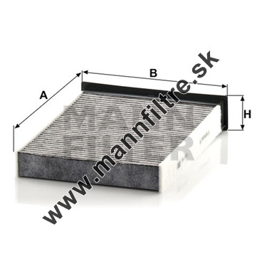 Kabínový filter MANN FILTER CUK 2316