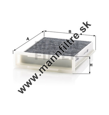 Kabínový filter MANN FILTER CUK 2317
