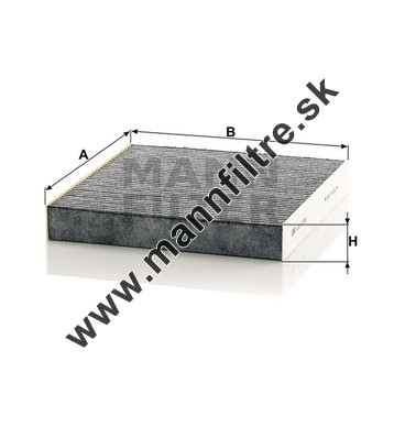 Kabínový filter MANN FILTER CUK 2345