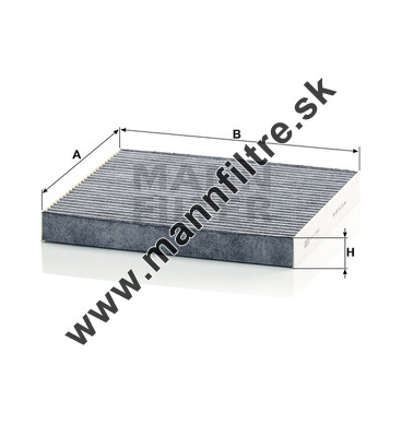 Kabínový filter MANN FILTER CUK 2362