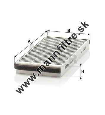 Kabínový filter MANN FILTER CUK 23 004-2