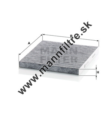 Kabínový filter MANN FILTER CUK 23 009