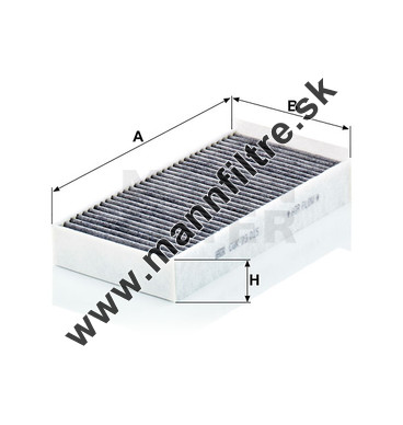 Kabínový filter MANN FILTER CUK 23 015-2