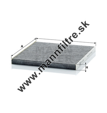 Kabínový filter MANN FILTER CUK 2435