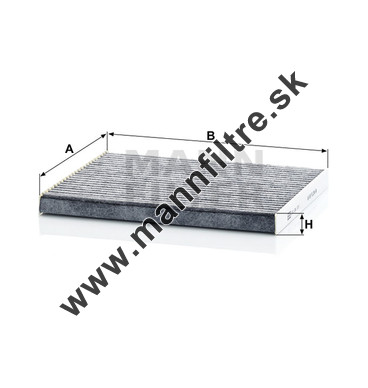 Kabínový filter MANN FILTER CUK 24 004