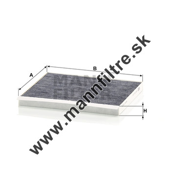 Kabínový filter MANN FILTER CUK 24 013