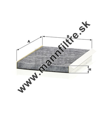 Kabínový filter MANN FILTER CUK 2532