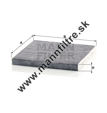 Kabínový filter MANN FILTER CUK 2544