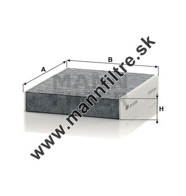 Kabínový filter MANN FILTER CUK 25 006