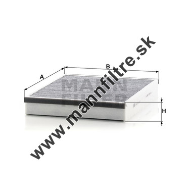 Kabínový filter MANN FILTER CUK 25 007