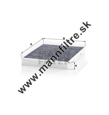 Kabínový filter MANN FILTER CUK 2622