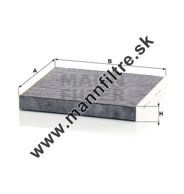 Kabínový filter MANN FILTER CUK 2648