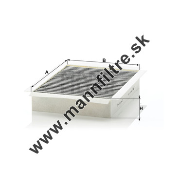 Kabínový filter MANN FILTER CUK 26 003