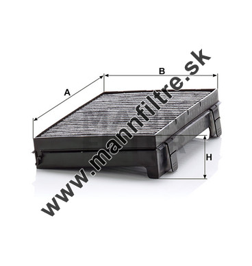 Kabínový filter MANN FILTER CUK 26 018