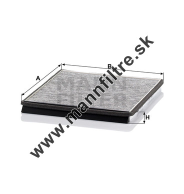Kabínový filter MANN FILTER CUK 2734