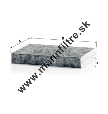 Kabínový filter MANN FILTER CUK 27 009