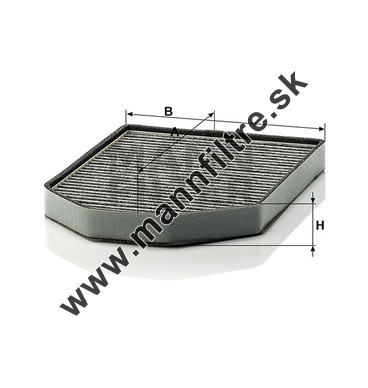 Kabínový filter MANN FILTER CUK 2949-2