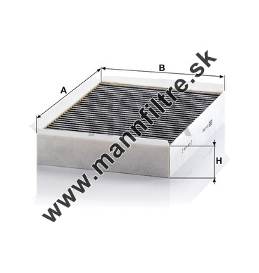 Kabínový filter MANN FILTER CUK 2950