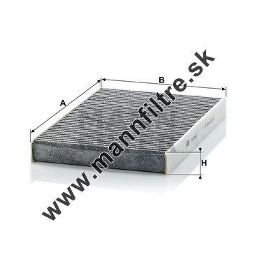 Kabínový filter MANN FILTER CUK 2952