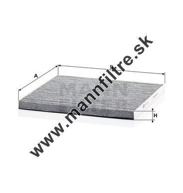 Kabínový filter MANN FILTER CUK 29 001