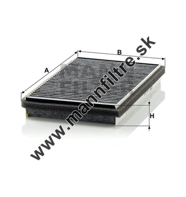 Kabínový filter MANN FILTER CUK 3020