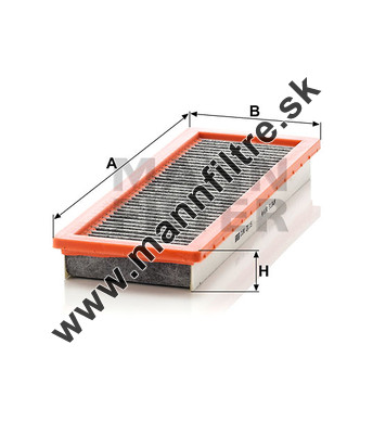 Kabínový filter MANN FILTER CUK 3115