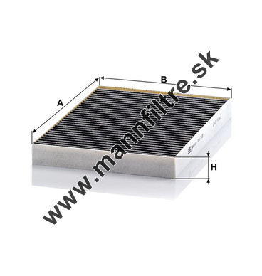 Kabínový filter MANN FILTER CUK 3137