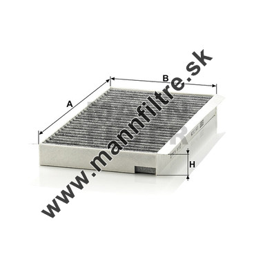Kabínový filter MANN FILTER CUK 3139