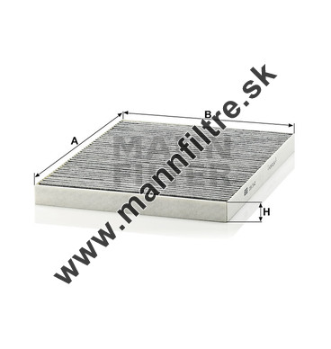 Kabínový filter MANN FILTER CUK 3142