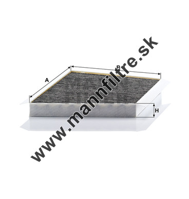 Kabínový filter MANN FILTER CUK 3172