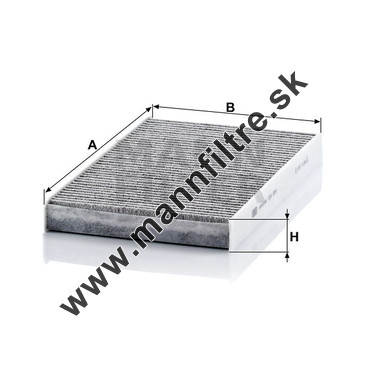 Kabínový filter MANN FILTER CUK 3241