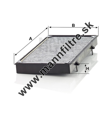 Kabínový filter MANN FILTER CUK 3454