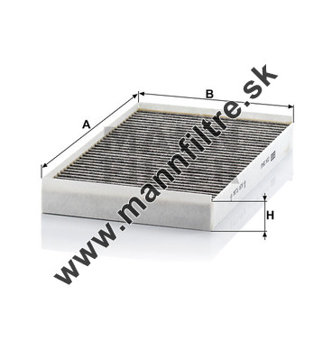 Kabínový filter MANN FILTER CUK 3540