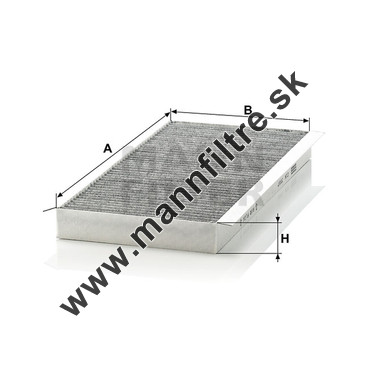 Kabínový filter MANN FILTER CUK 3567