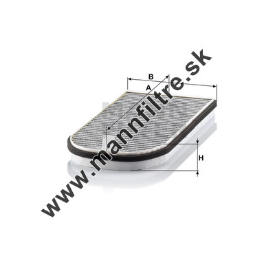 Kabínový filter MANN FILTER CUK 3642-2