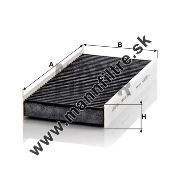 Kabínový filter MANN FILTER CUK 3847
