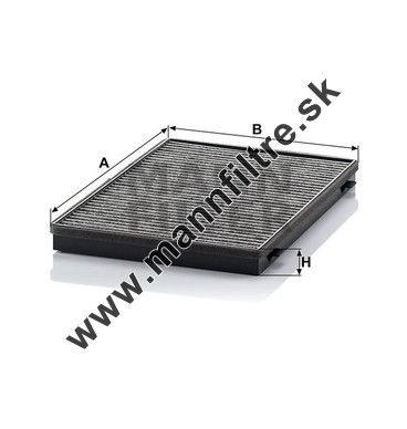 Kabínový filter MANN FILTER CUK 3943