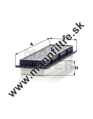 Kabínový filter MANN FILTER CUK 3970