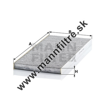Kabínový filter MANN FILTER CUK 4594