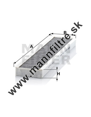 Kabínový filter MANN FILTER CUK 4624