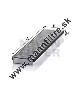 Kabínový filter MANN FILTER CUK 5257