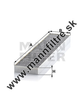 Kabínový filter MANN FILTER CUK 5480