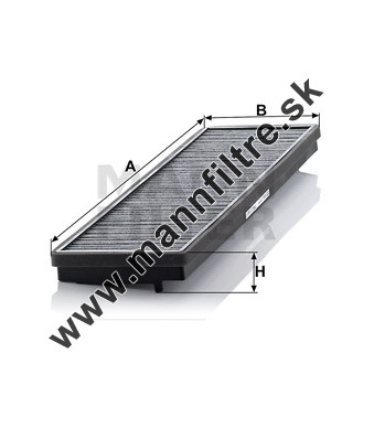 Kabínový filter MANN FILTER CUK 5877