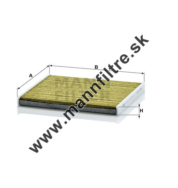 Kabínový filter MANN FILTER FP 1828