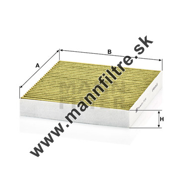 Kabínový filter MANN FILTER FP 2141