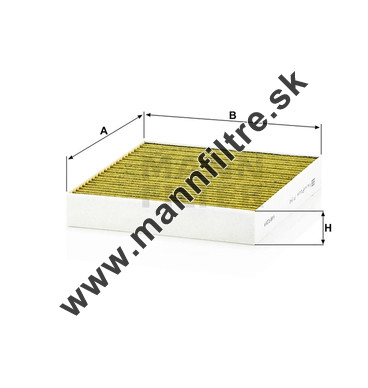 Kabínový filter MANN FILTER FP 2442